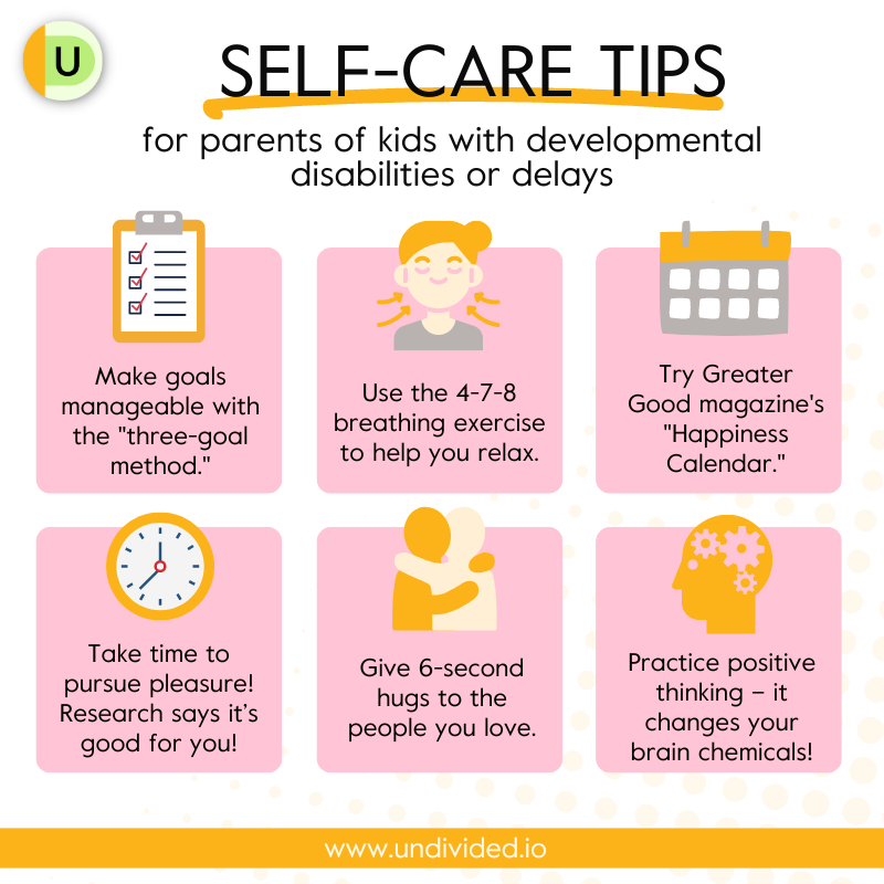 Mental health tips for parents of kids with disabilities