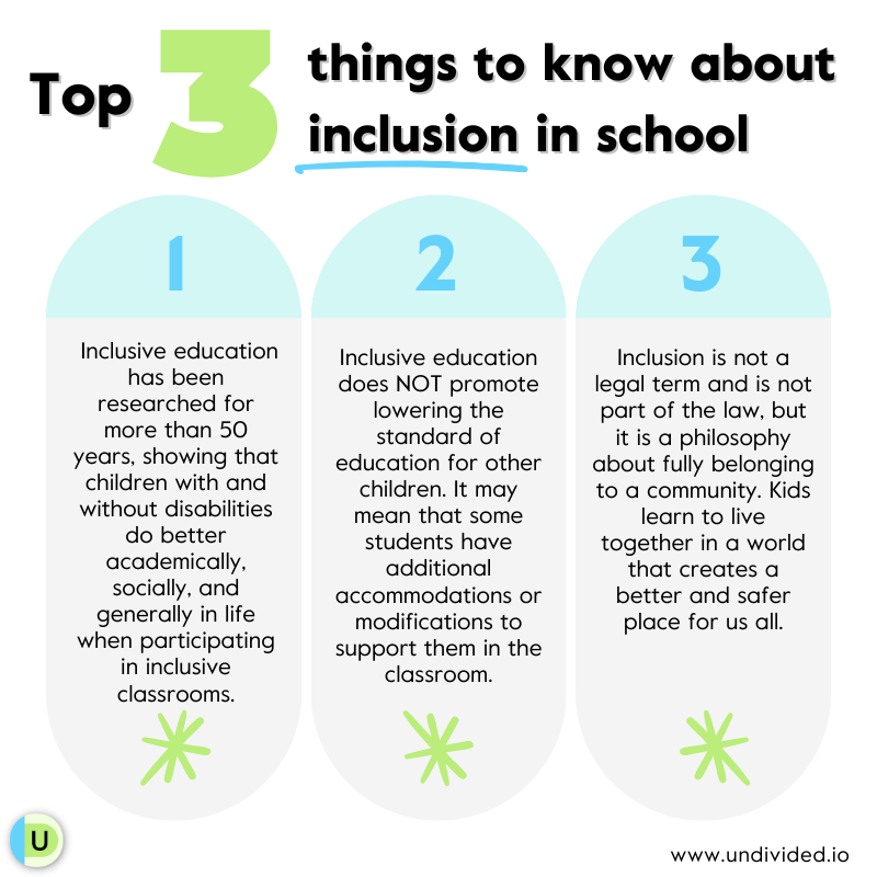 Why inclusion is so important in school