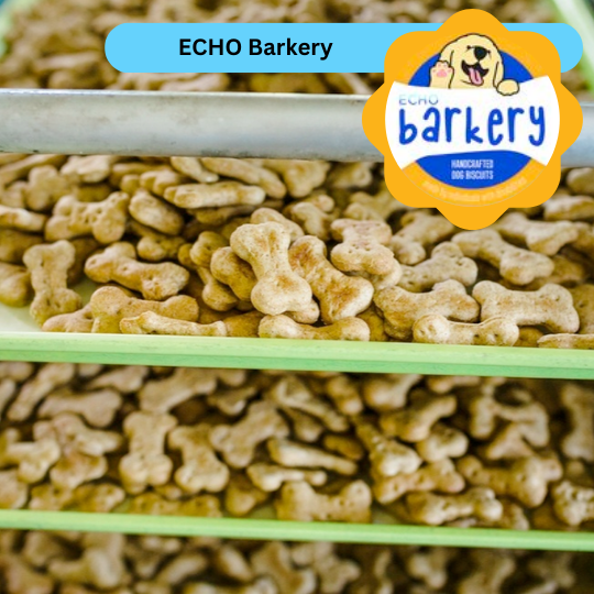ECHO Barkery dog treats made by people with disabilities