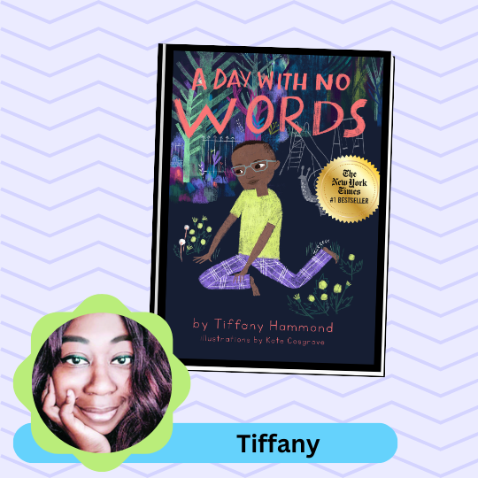 A Day With No Words picture book by Tiffany Hammond about non-speaking autism