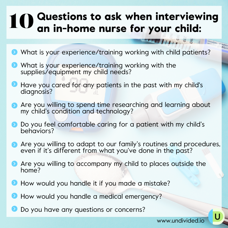 10 Questions to Ask When Interviewing an In-Home Nurse